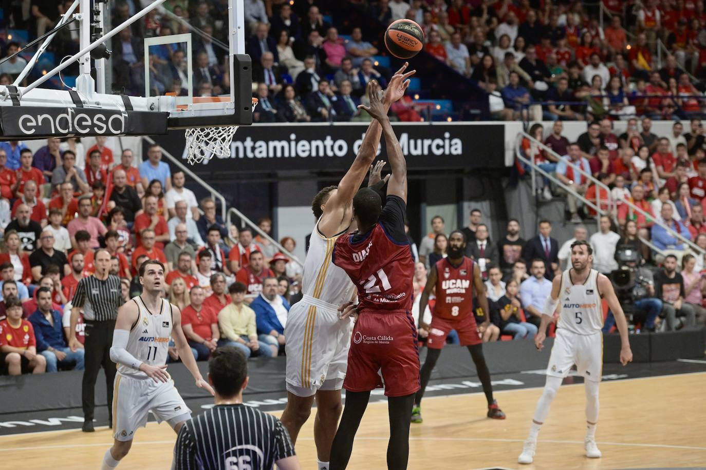 Las imágenes del UCAM-Real Madrid (73-84)