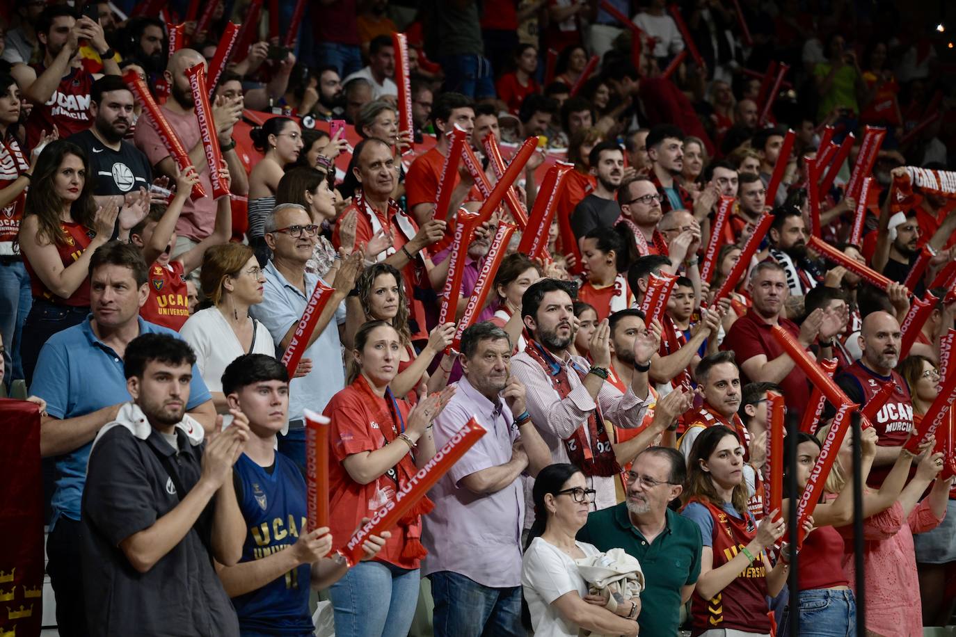 Las imágenes del UCAM-Real Madrid (73-84)