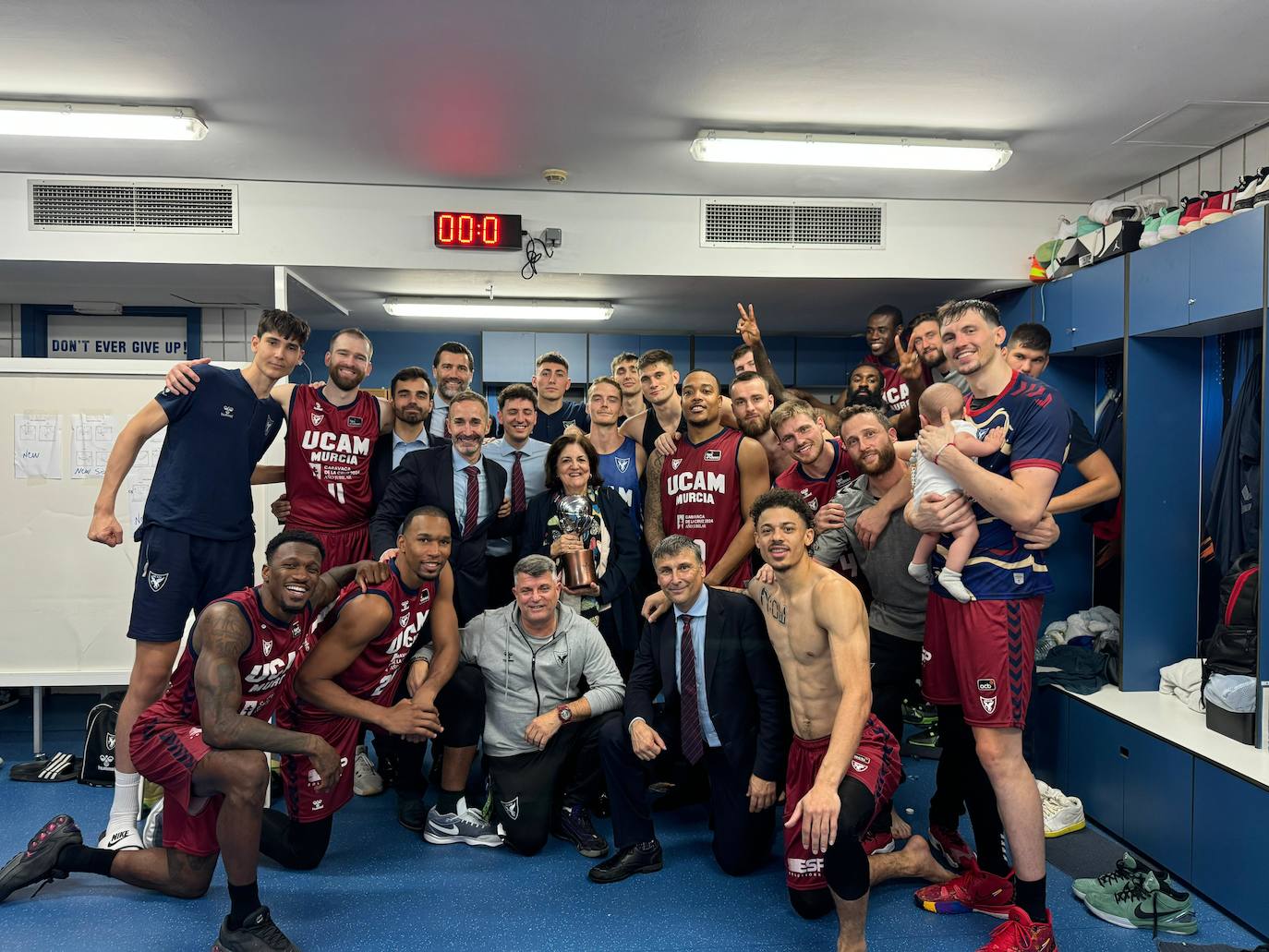 Las imágenes de la celebración del UCAM y el Real Madrid