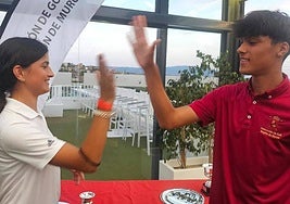 Los hermanos 'scratch'. Ariana Pérez y Raúl Pérez.