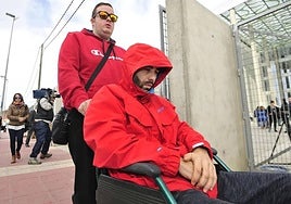 Andrés Martínez, a la entrada a los juzgados el pasado año.