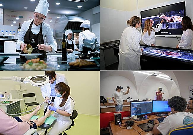 UCAM ofrece una formación tutorizada con prácticas internas que se complementan con las externas.