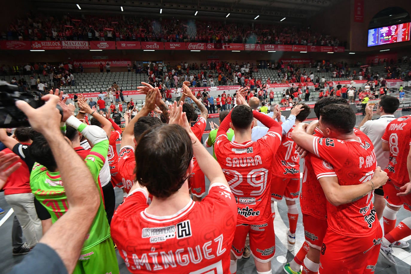 El segundo partido de la final entre ElPozo y el Jimbee, en imágenes