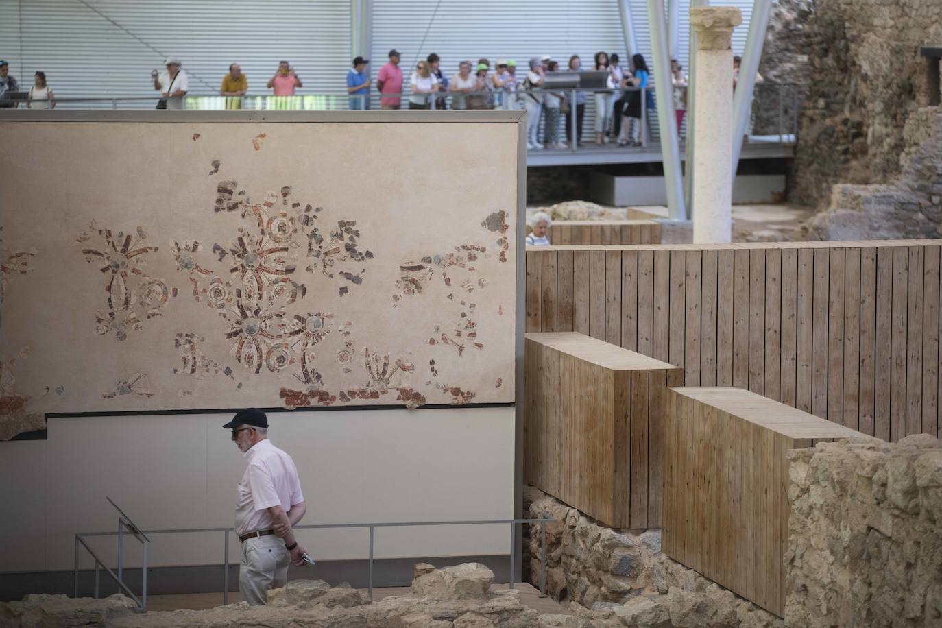 Las imágenes de las visitas arqueológicas en Cartagena