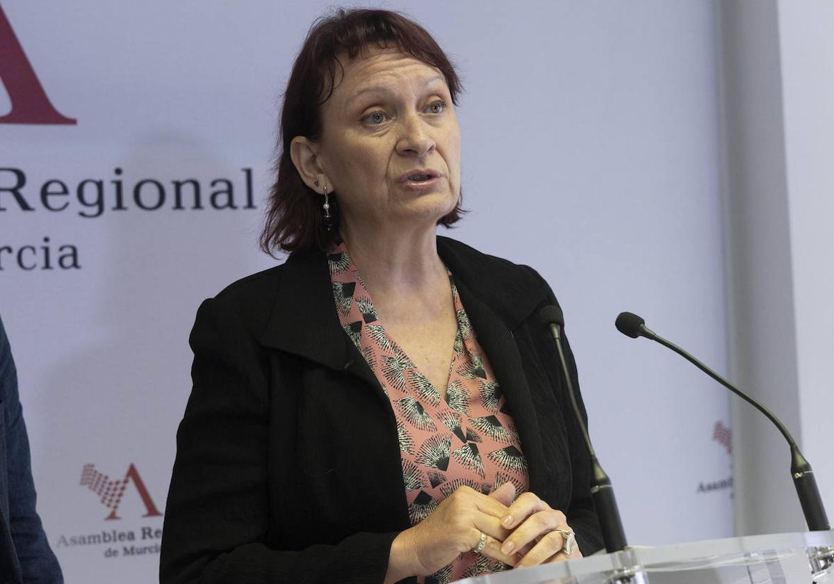 María Marín: «López Miras ha soltado más bulos que Alvise»