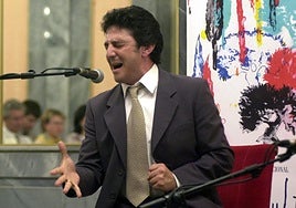 Antonio Ayala Paredes El Rampa, en una de sus actuaciones.