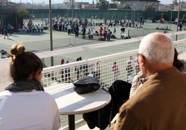 Imagen de archivo de las pistas de tenis del Club Cordillera.