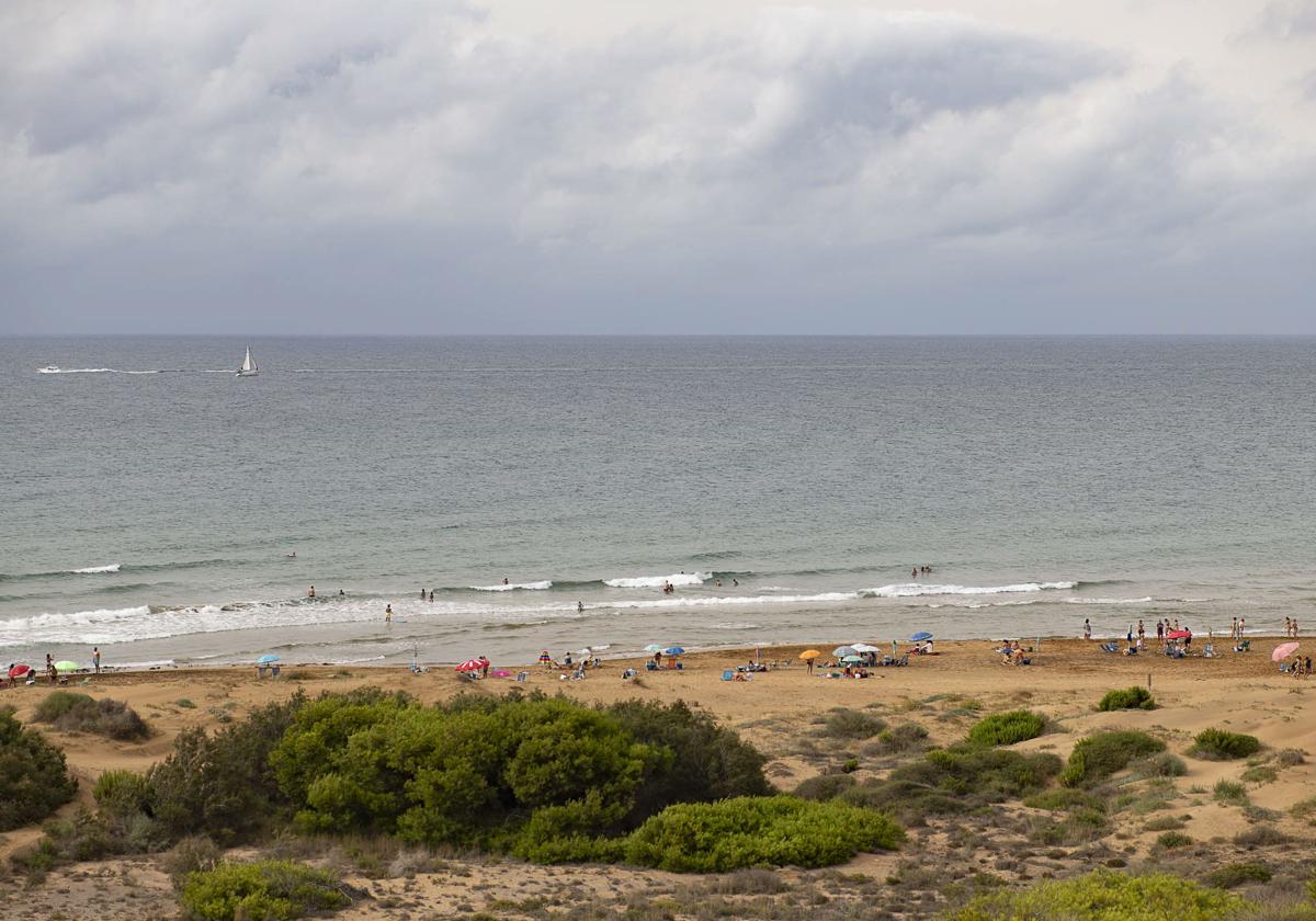 Una playa de Calblanque, en una foto de archivo.