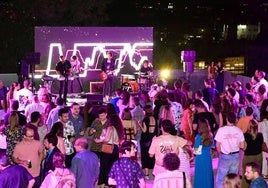 La sorpresa del Rendibú. Concierto de The Leadings en la terraza del Centro Párraga, una sorpresa para todos.