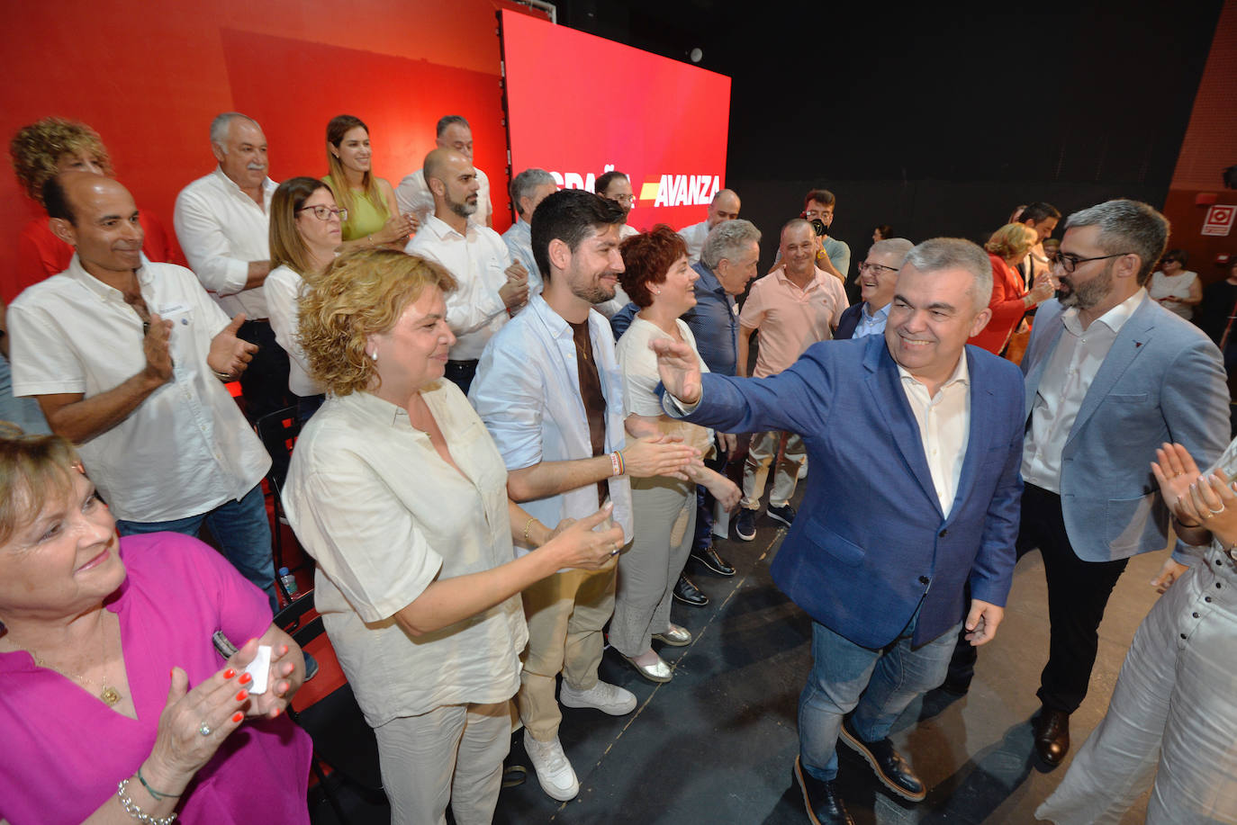 El congresillo del PSOE en Murcia, en imágenes