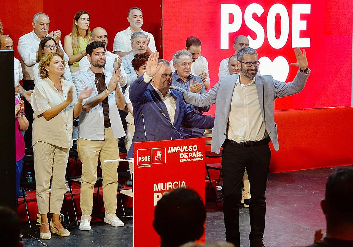 El congresillo del PSOE en Murcia, en imágenes