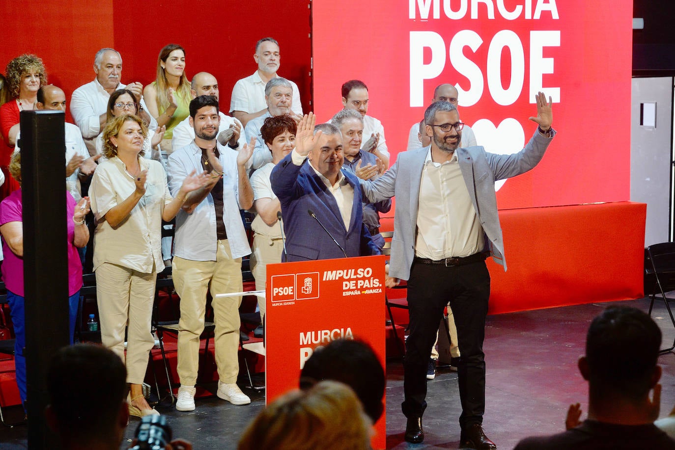 El congresillo del PSOE en Murcia, en imágenes