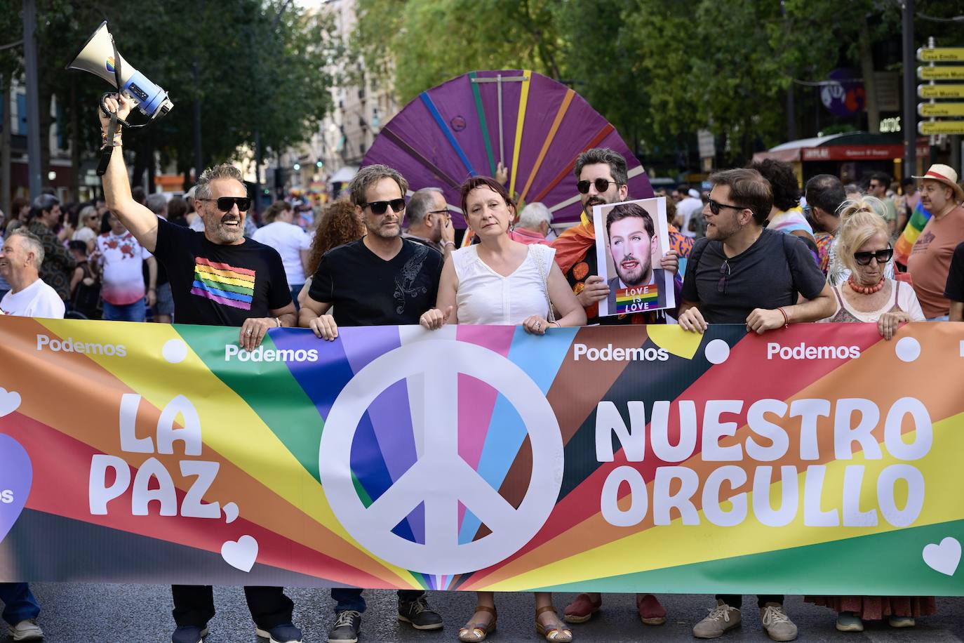 La manifestación por el Orgullo en Murcia, en imágenes