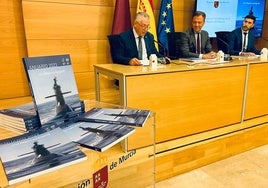 Presentación del Anuario de la Región de Murcia 2023, este martes.