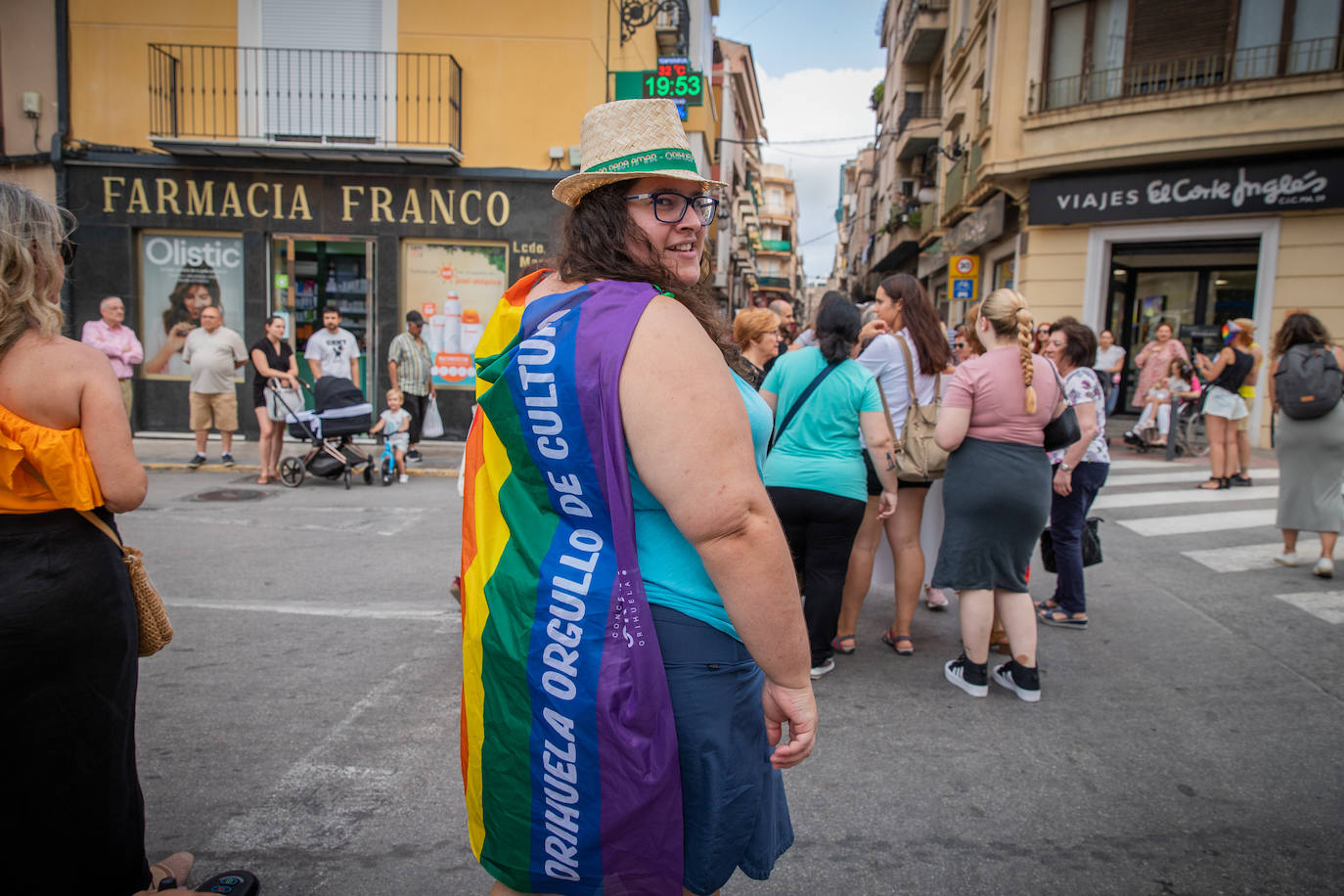 Las imágenes de la marcha del Orgullo LGTBI en Orihuela