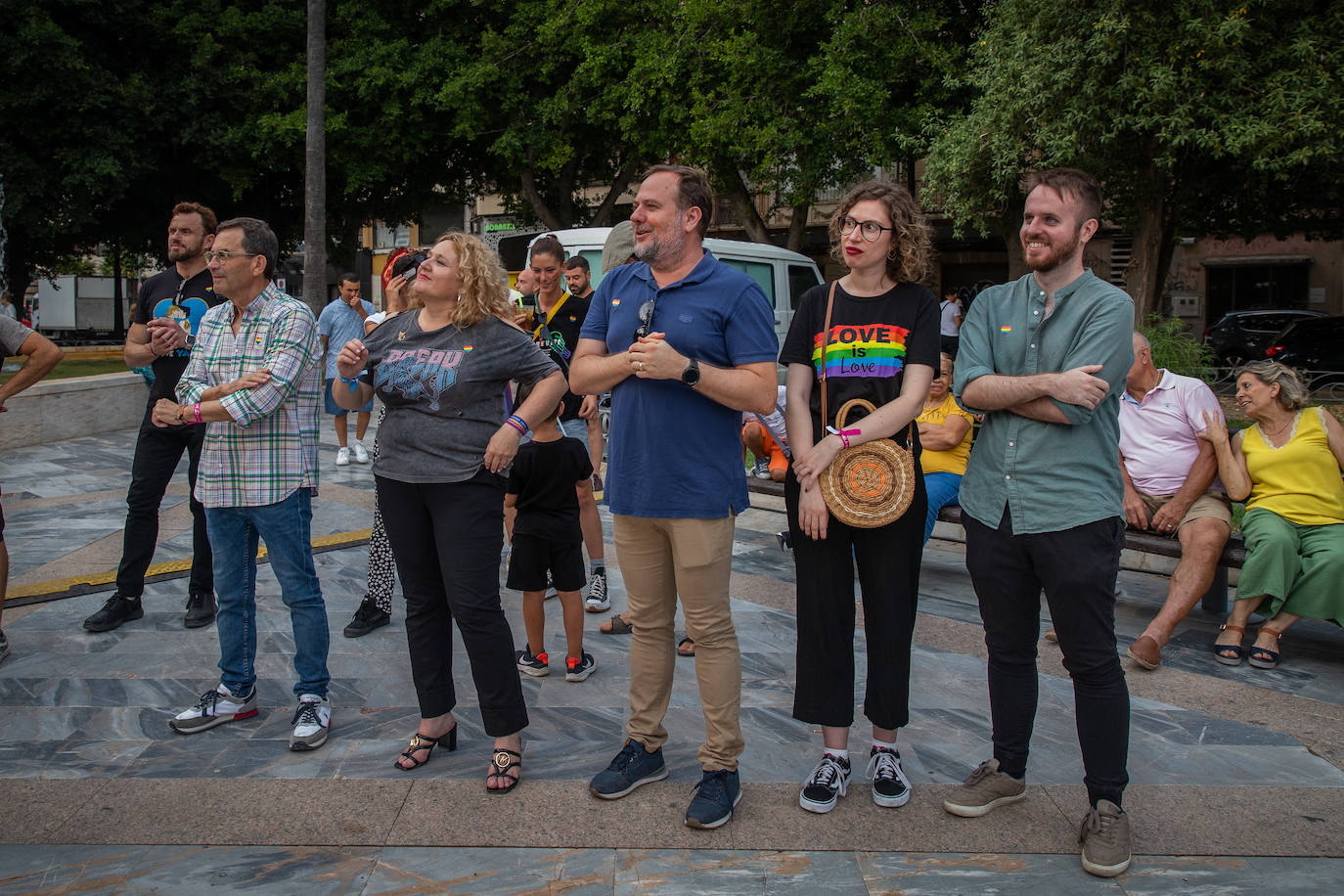 Las imágenes de la marcha del Orgullo LGTBI en Orihuela