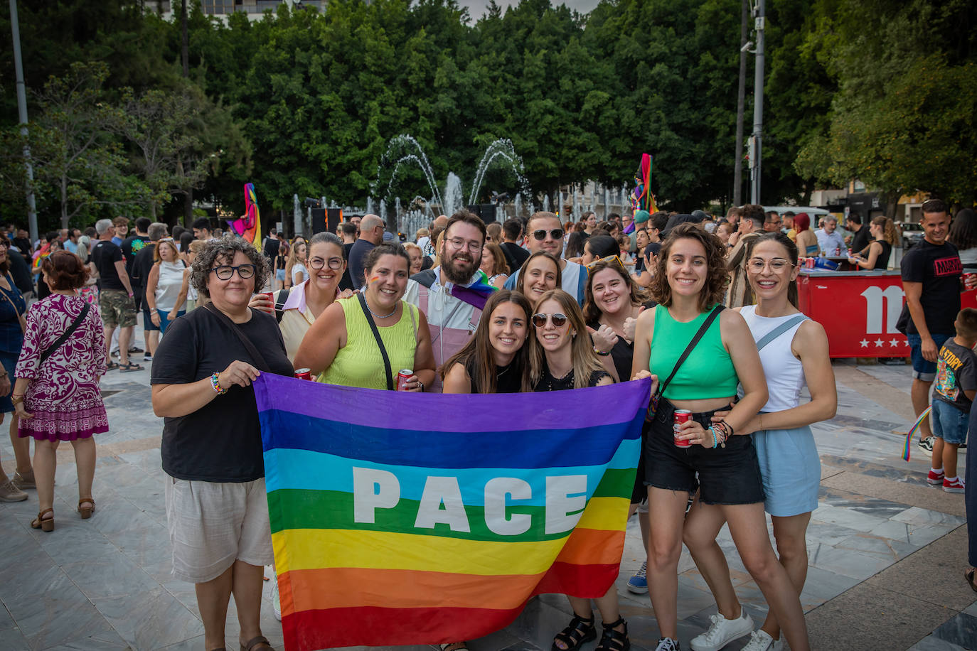 Las imágenes de la marcha del Orgullo LGTBI en Orihuela