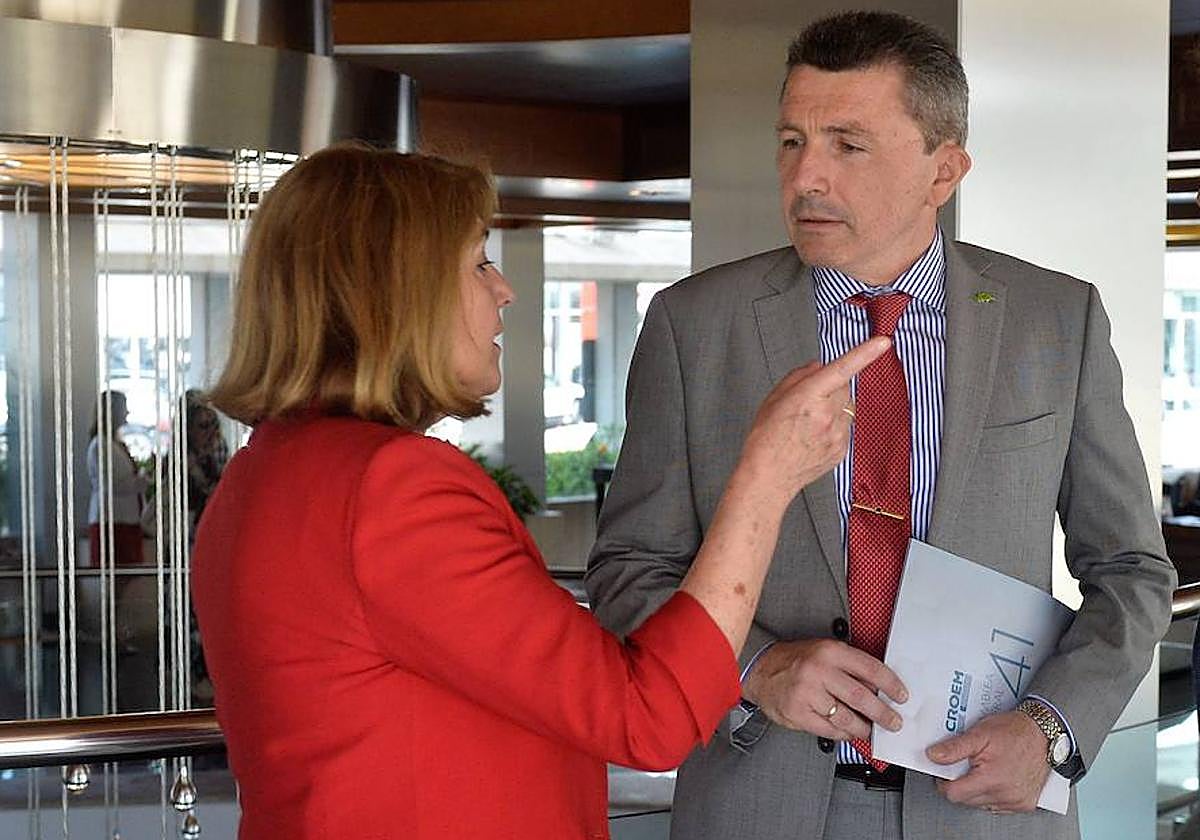 Mabel Campuzano y Pascual Salvador.