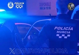 Agentes de la Policía Local de Murcia.
