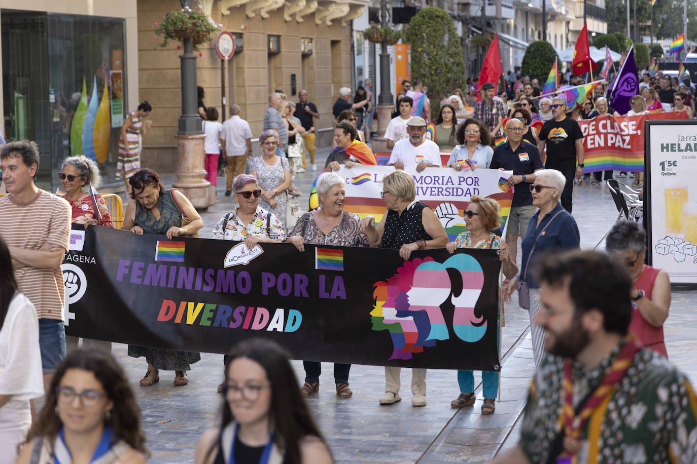 El desfile del Orgullo en Cartagena, en imágenes