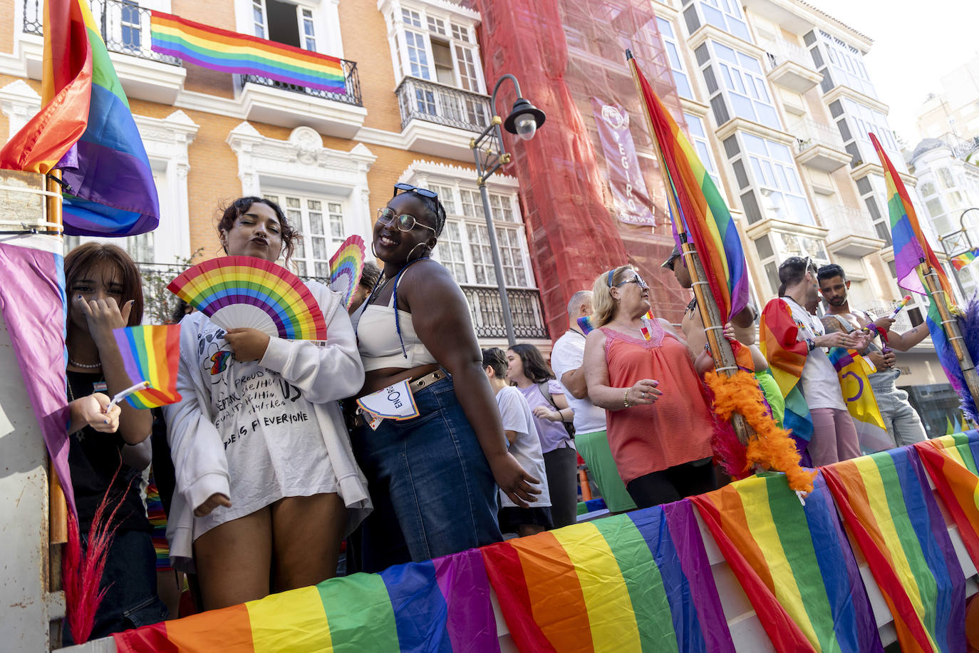 El desfile del Orgullo en Cartagena, en imágenes