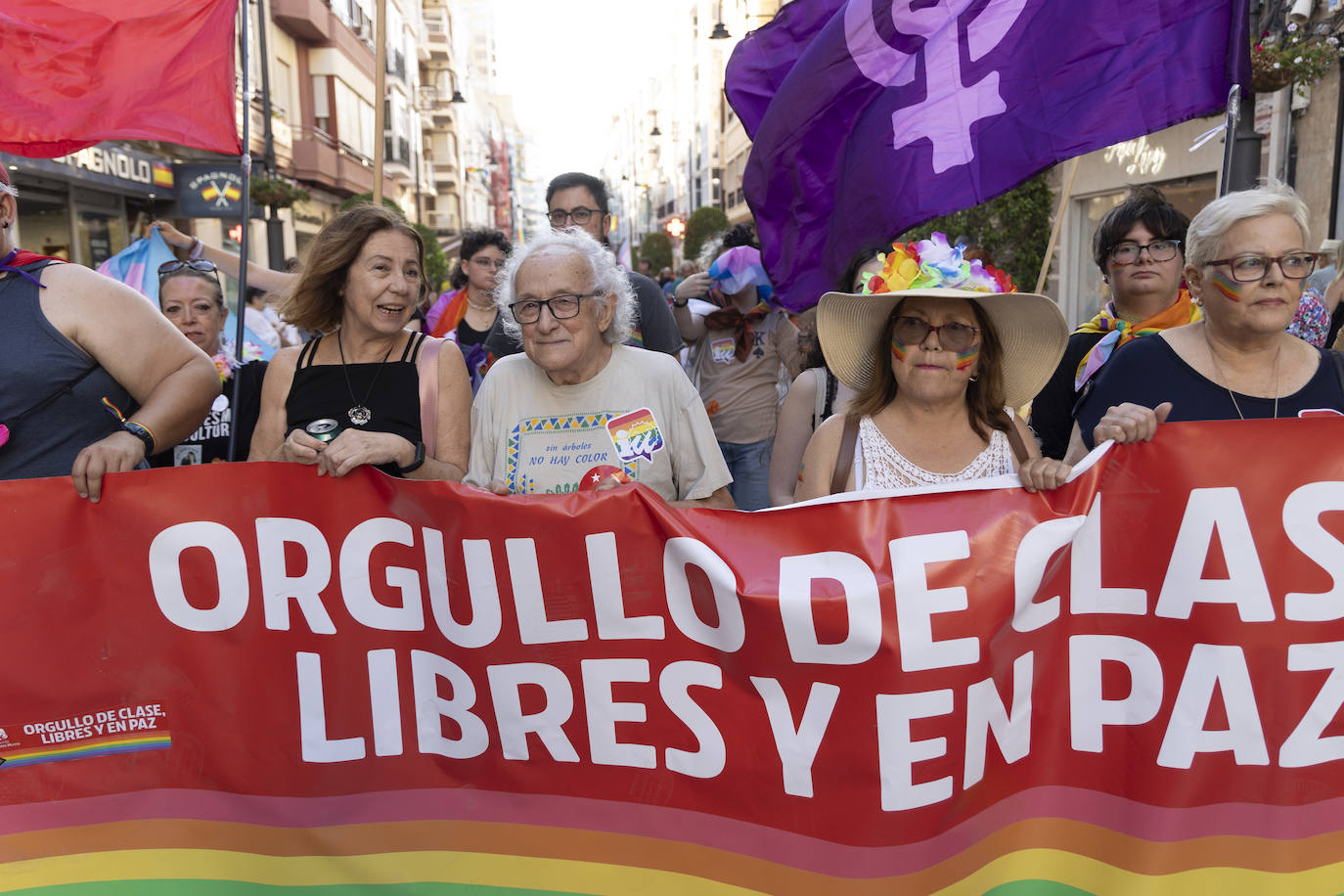 El desfile del Orgullo en Cartagena, en imágenes