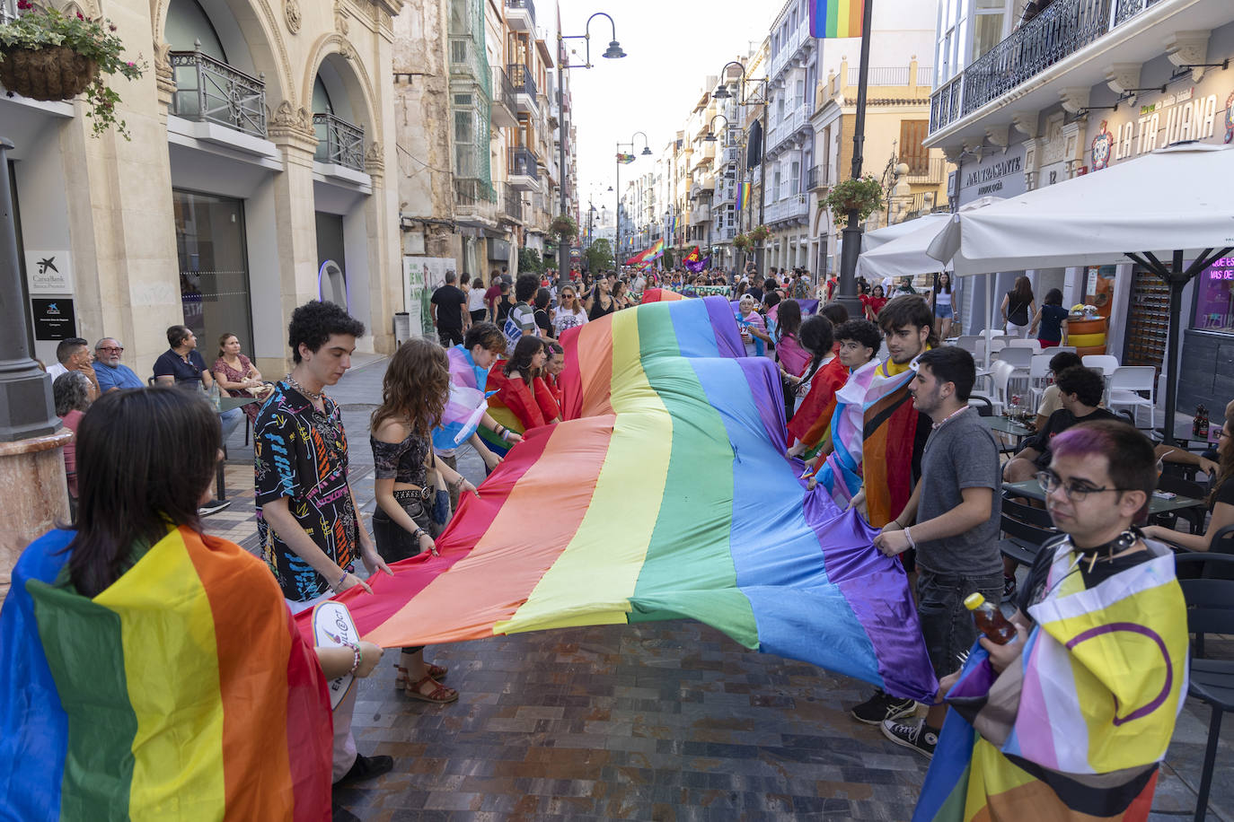 El desfile del Orgullo en Cartagena, en imágenes