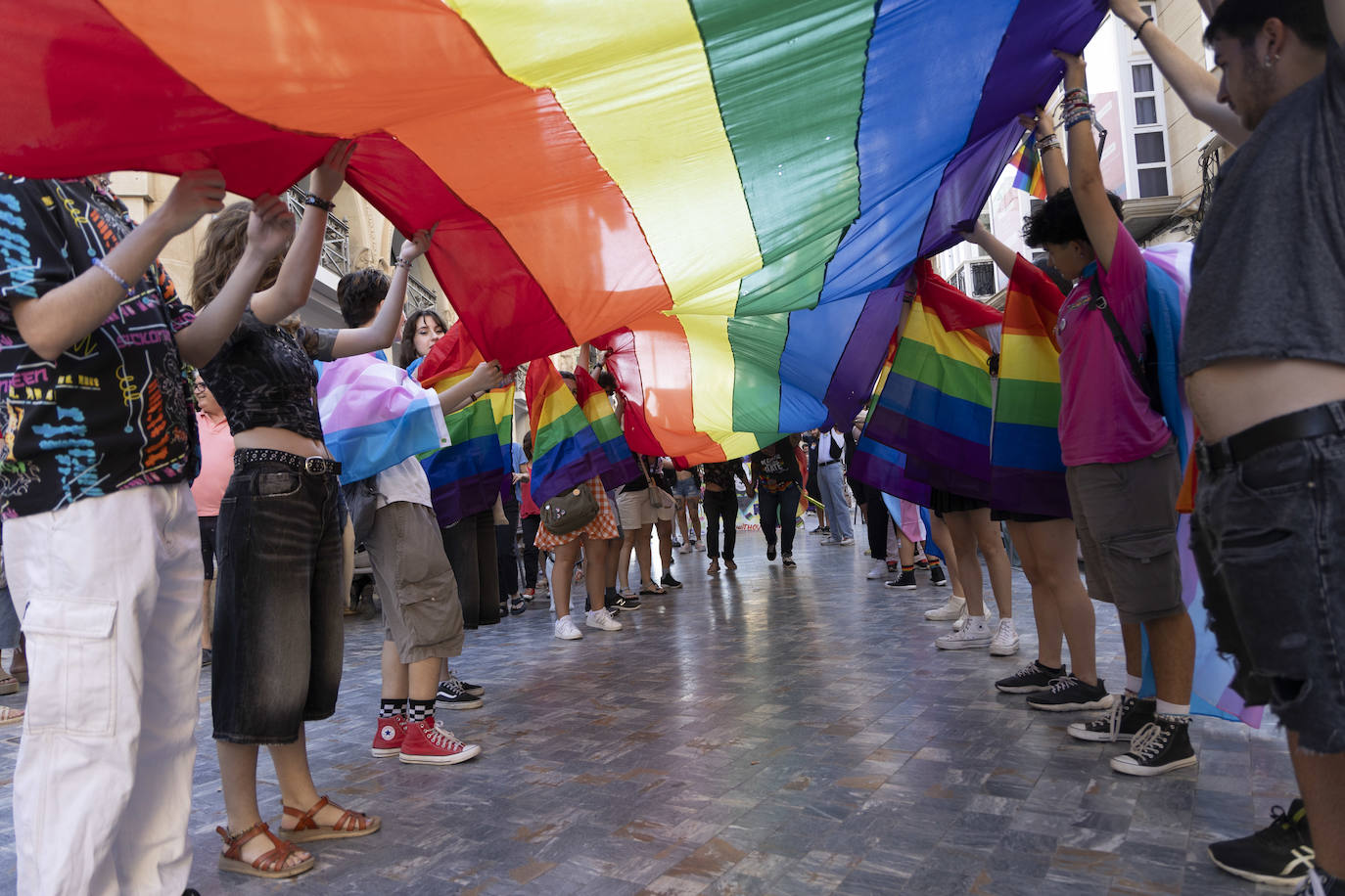 El desfile del Orgullo en Cartagena, en imágenes