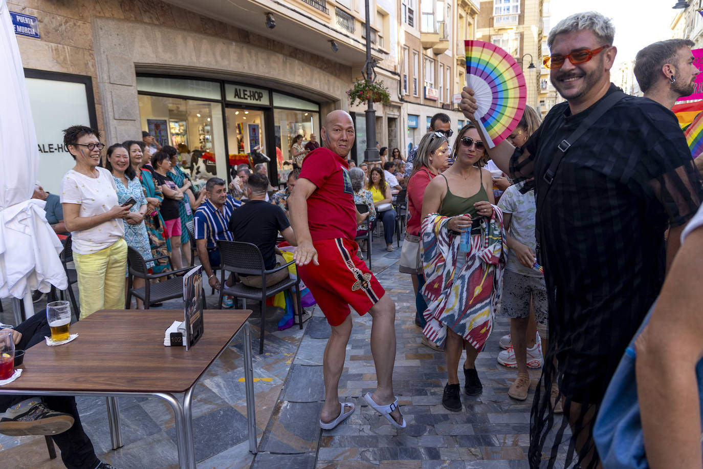 El desfile del Orgullo en Cartagena, en imágenes