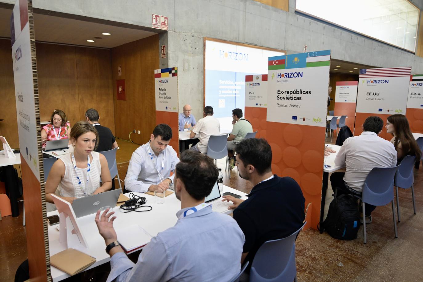 Inauguración del foro Horizon, en imágenes