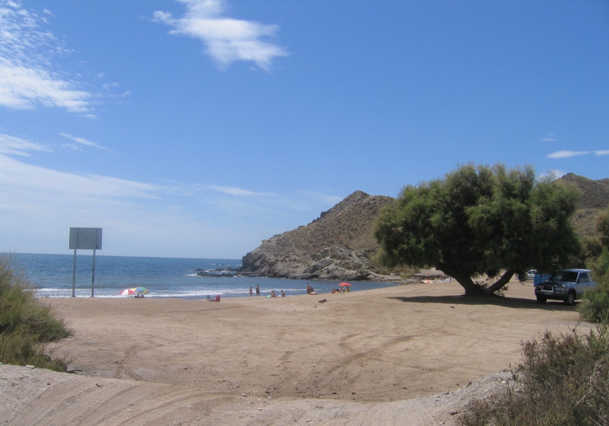 La playa del Arroz de Águilas, en una imagen de archivo.