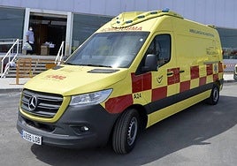 Una ambulancia, en una fotografía de archivo.