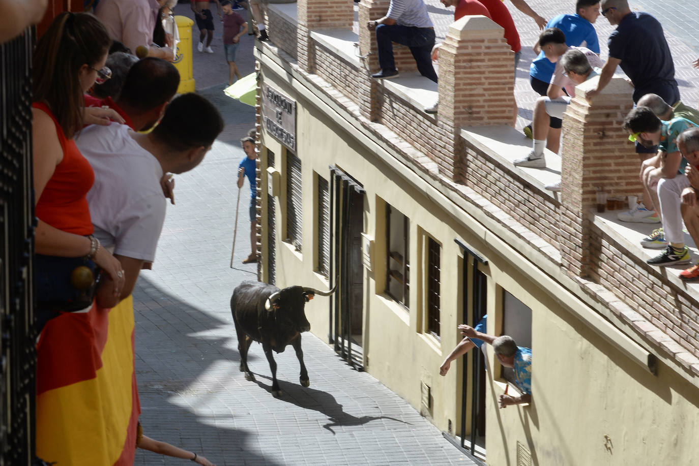 El primer encierro de Moratalla, en imágenes