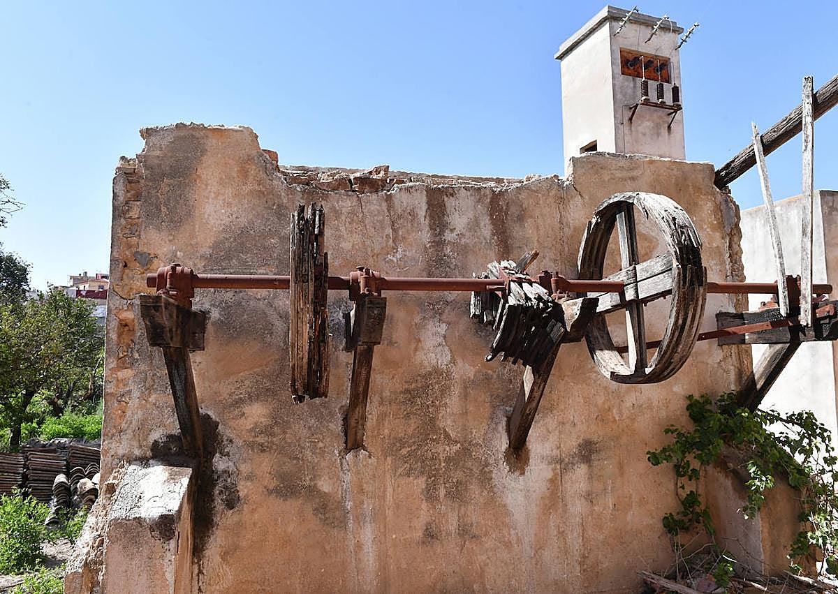 Imagen secundaria 1 - Imágenes de la la ruinosa situación del inmueble. 