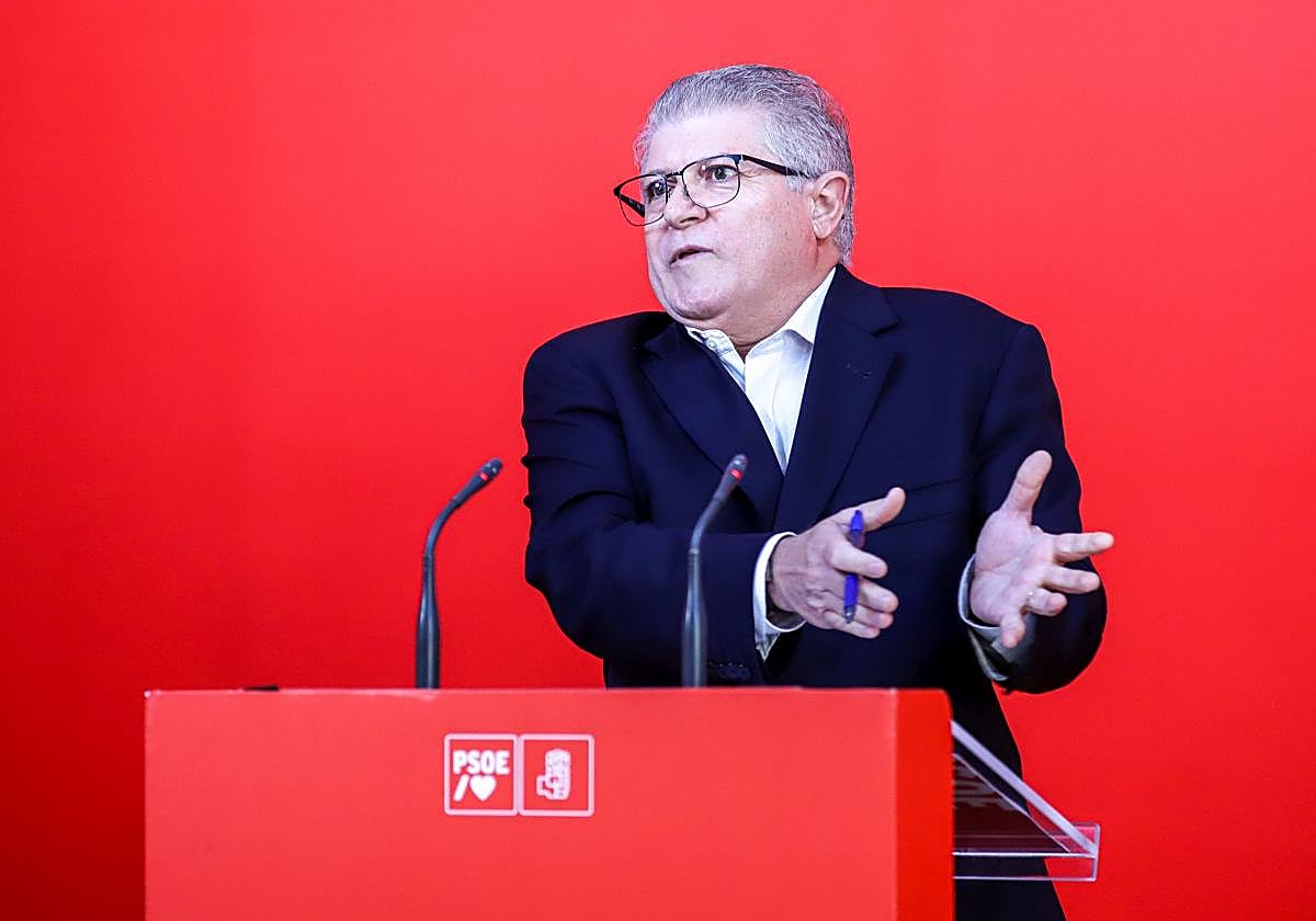 José Vélez, este viernes.