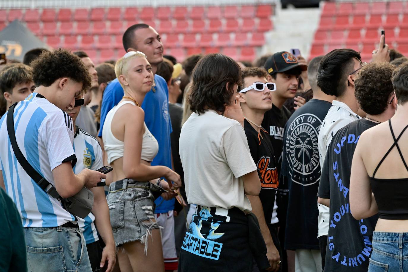 WOS, rap de Argentina en la plaza de toros de Murcia