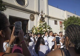 Procesión de la Virgen del Carmen en una imagen de archivo.