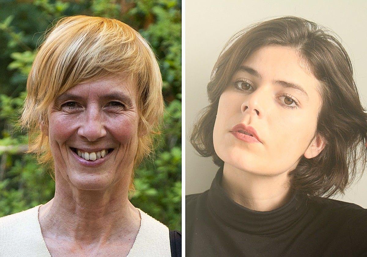 Patricia Almarcegui y Carla Nyman.