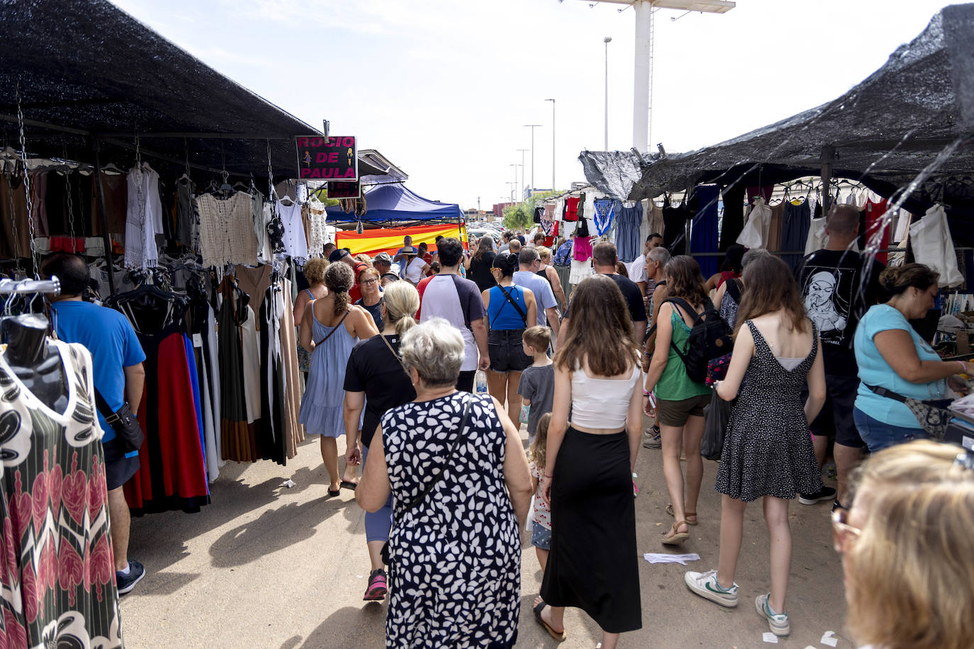 Las imágenes del mercado de Cabo de Palos