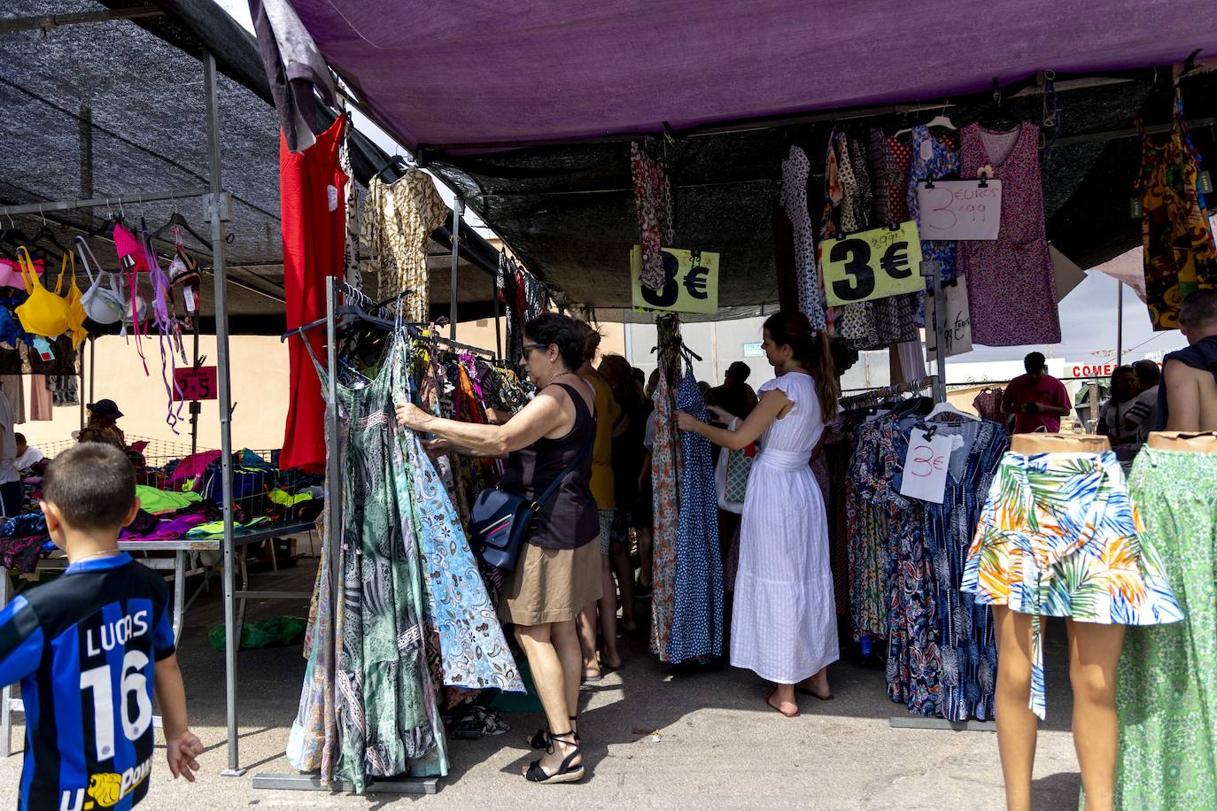 Las imágenes del mercado de Cabo de Palos