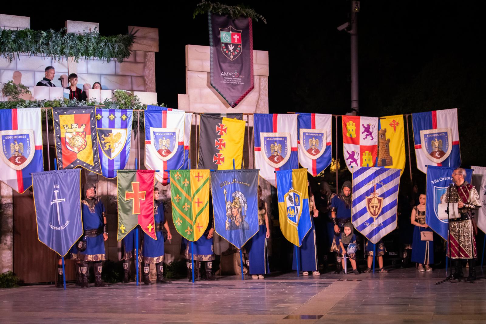 Las imágenes de la representación de la Toma del Castillo en Orihuela