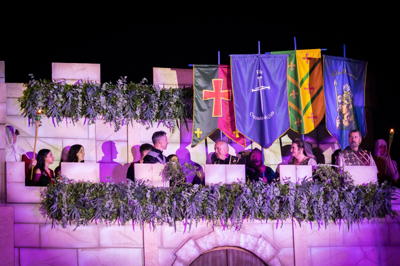 Las imágenes de la representación de la Toma del Castillo en Orihuela