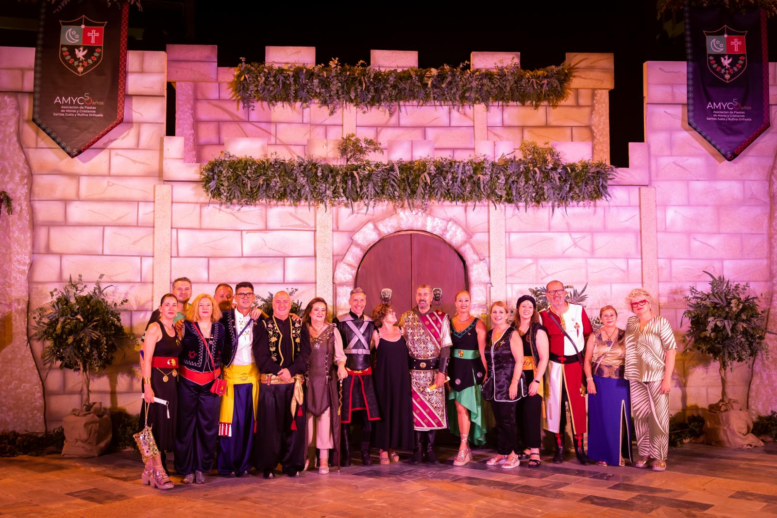 Las imágenes de la representación de la Toma del Castillo en Orihuela