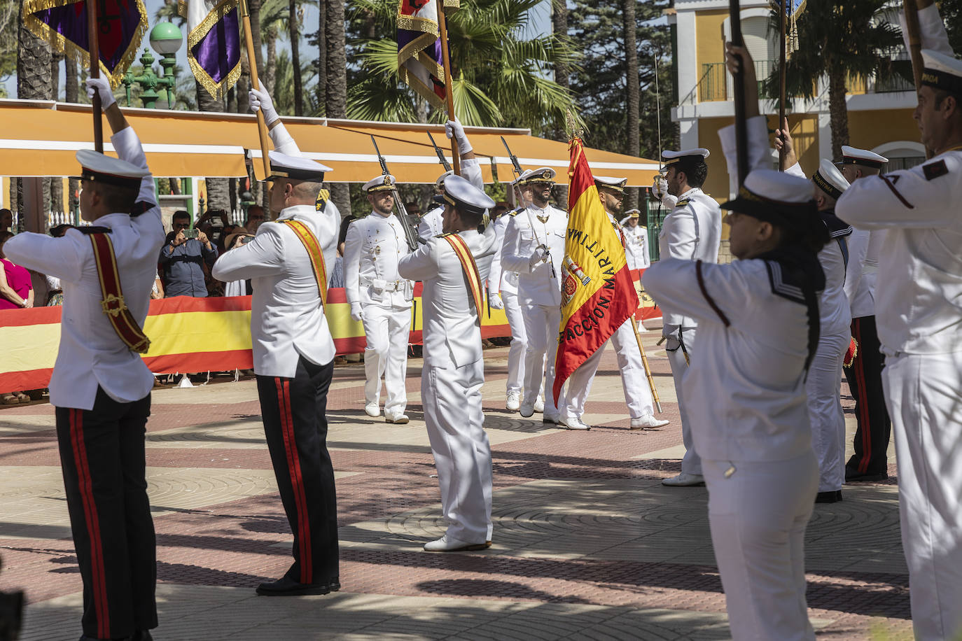 La Armada conmemora a su patrona, la Virgen del Carmen, en imágenes