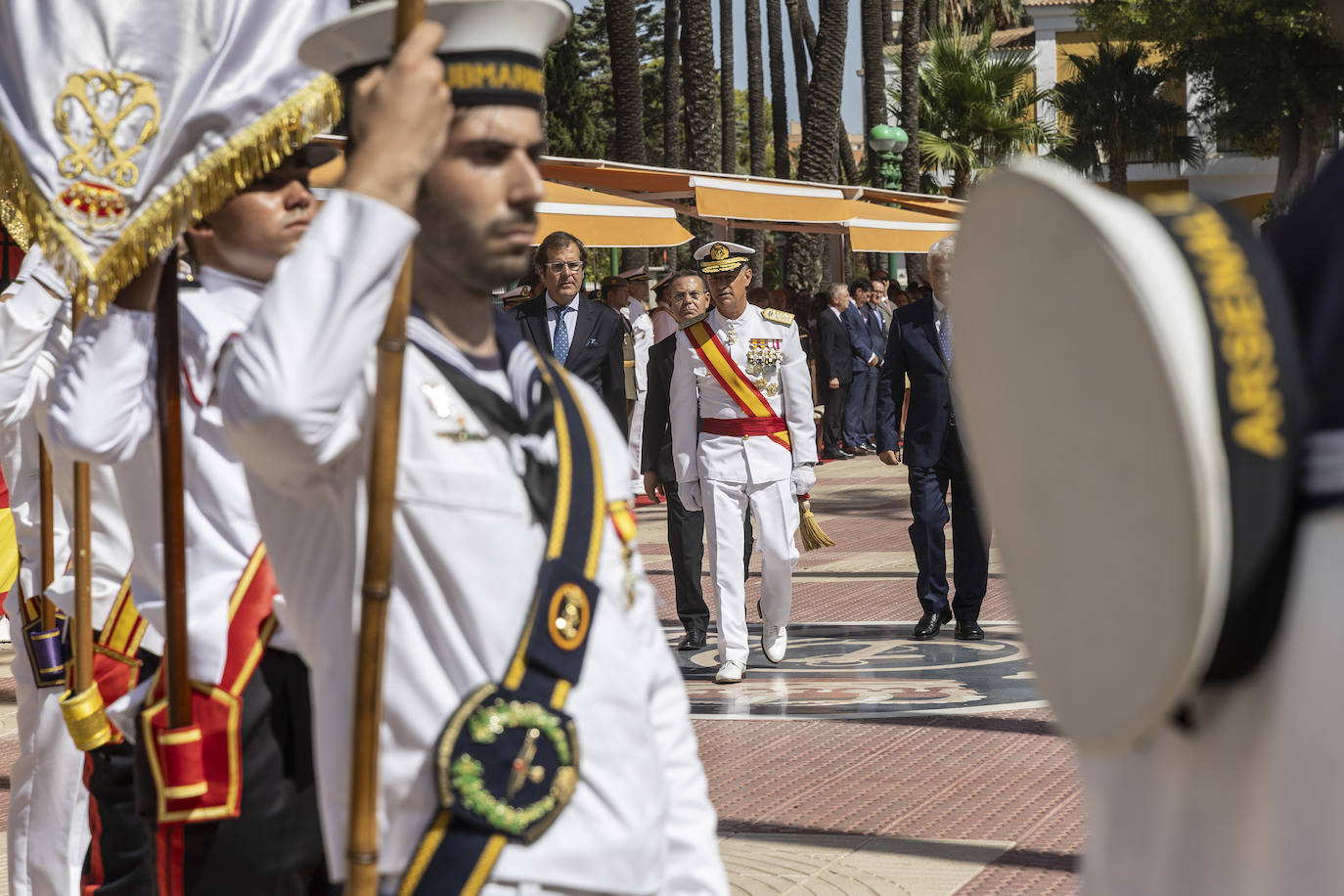 La Armada conmemora a su patrona, la Virgen del Carmen, en imágenes