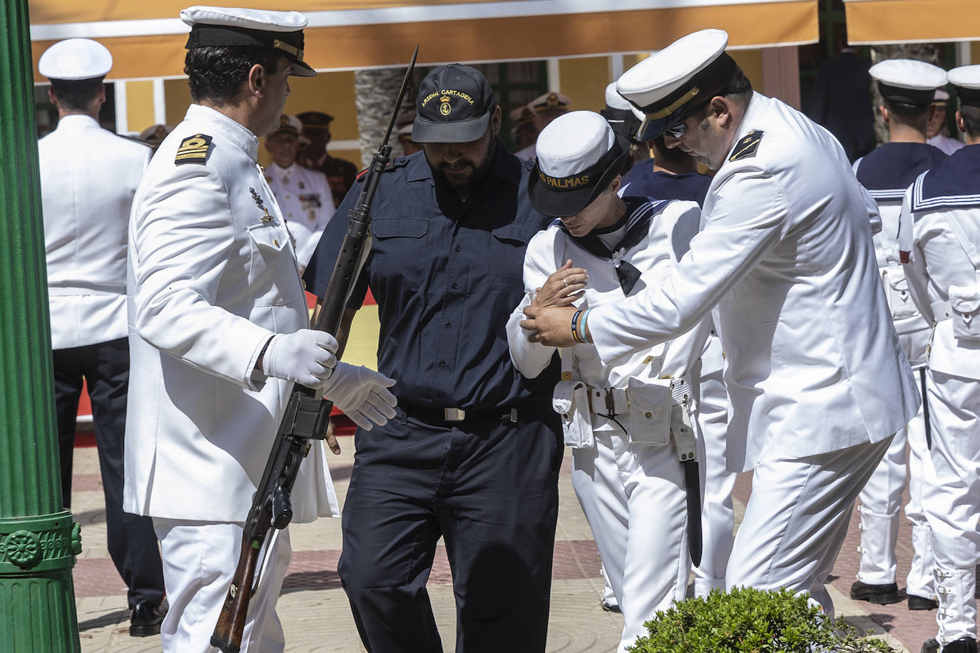 La Armada conmemora a su patrona, la Virgen del Carmen, en imágenes