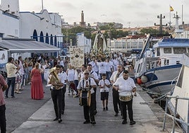 Procesión marítima de la Virgen del Carmen en Cartagena