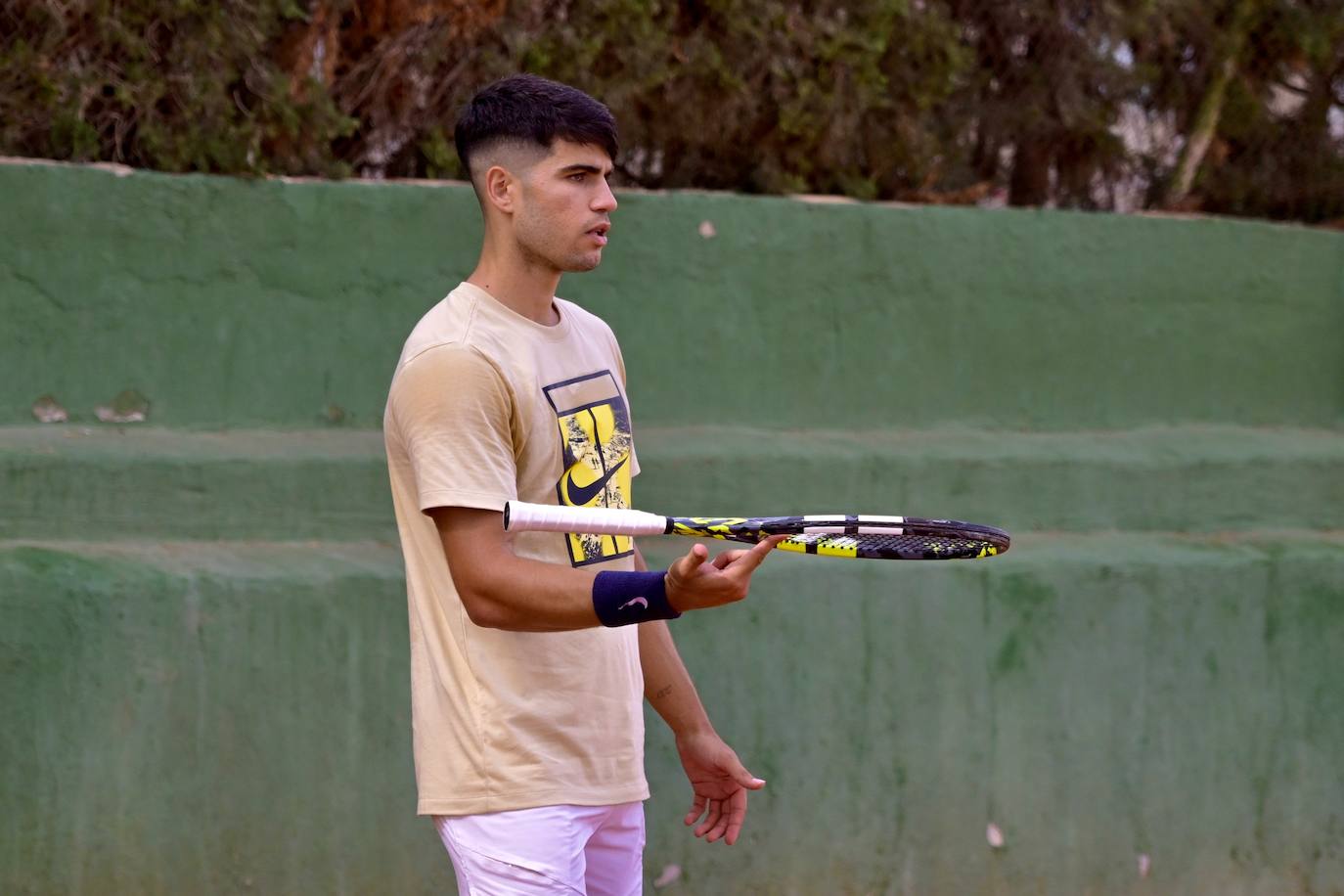 Alcaraz se prepara en El Palmar para las Olimpiadas