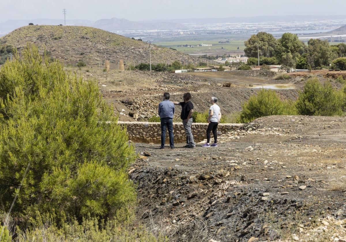 Terrenos en el Llano del Beal que serán objeto de restauración por parte del Ministerio.