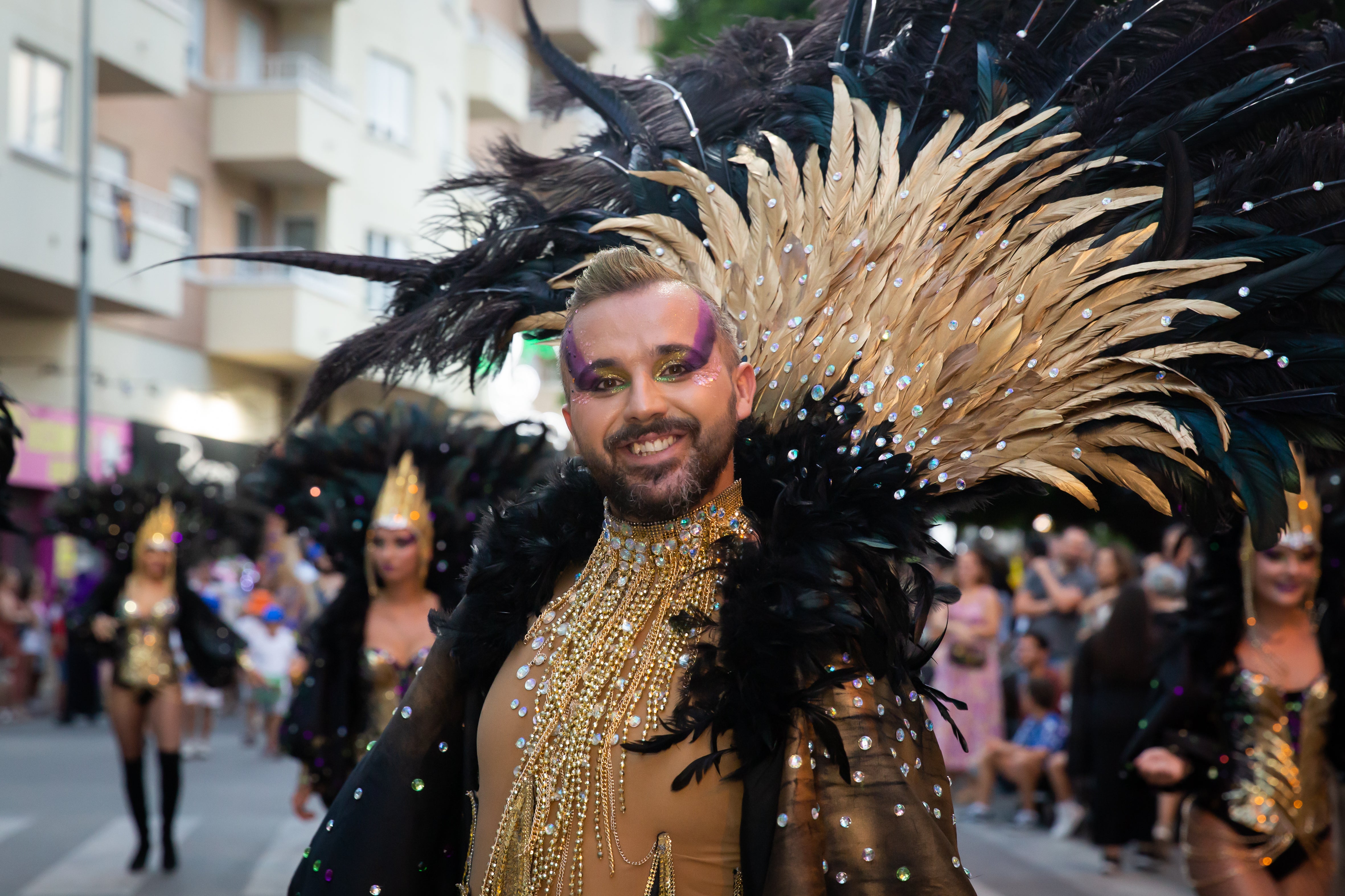 Las imágenes de la retreta festera de Orihuela